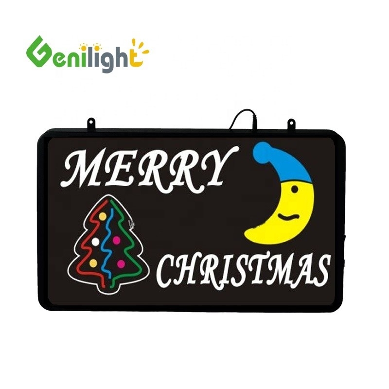 Flitsend Merry Christmas neon licht teken Perfect voor venster decoratie in elke omgeving