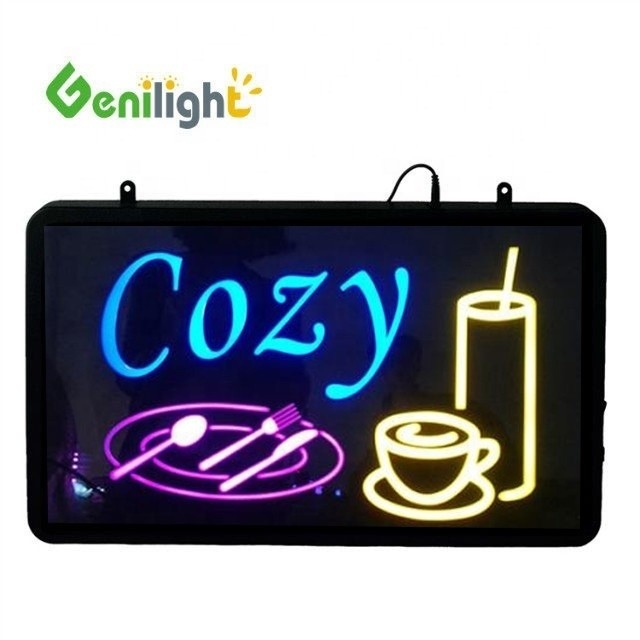 Genilight 22 * 13 inch Customized LED Neon Sign Light voor winkel bar winkel en huis decoratie