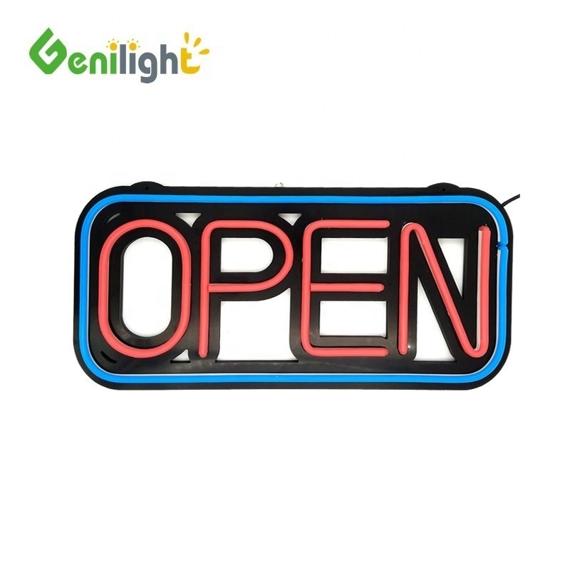 12V Inlaatspanning Genilight ABS Gezichtsbord Neon Siliconebord 48*25cm voor ABS-materiaal