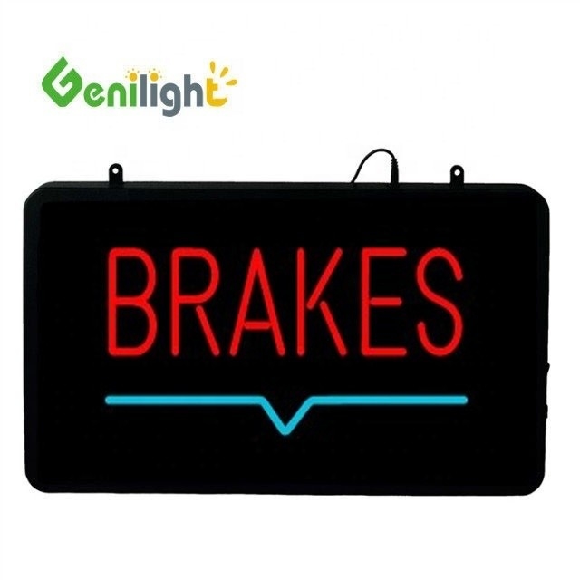 Genilight 56*33 cm LED-remmen Neon open bord voor DIY-projecten in de detailhandel