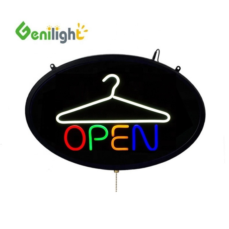 Indoor Genilight Oval 58*36cm LED Hanger Neon Schild met Pixel Pitch