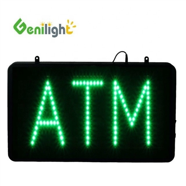 56*33 Panel Grootte LED Acrylisch Teken/ ATM LED Tekenbord met ABS Outframe