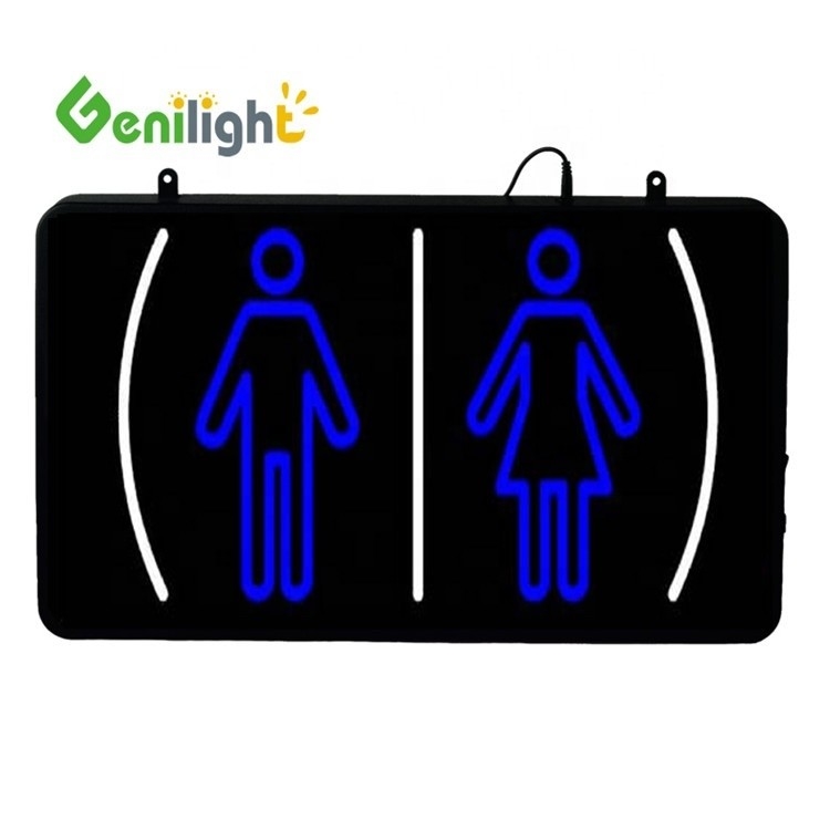 Unisex GLT-LSN5633-046 Mannelijk Wc Vrouwelijk Wc Wc LED-bord met 5mm Helderheid LED